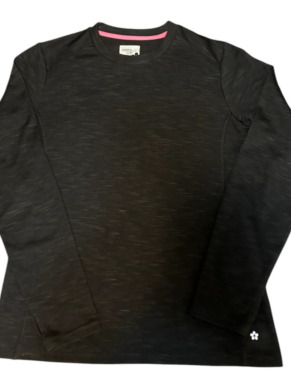 🧳Black Heathered Men's Crewneck Sweater